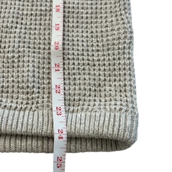 Madewell Women’s‎ Knit Pullover Sweater Drawstring Hem Crew Neck TRENDY Boho XS - Picture 8 of 10